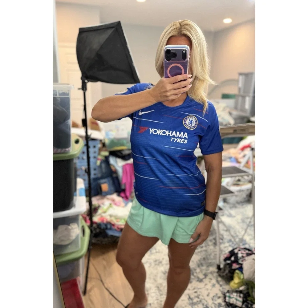 Nike Chelsea 2018-19 Home Jersey‎ Size 30 Blue football shirt Yokohama Tyres